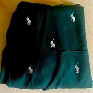 Forest Green Polo hoodie